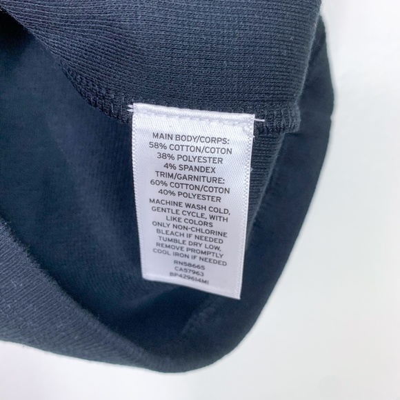 bp Black Cropped Ribbed Tank Top - Picture 4 of 5